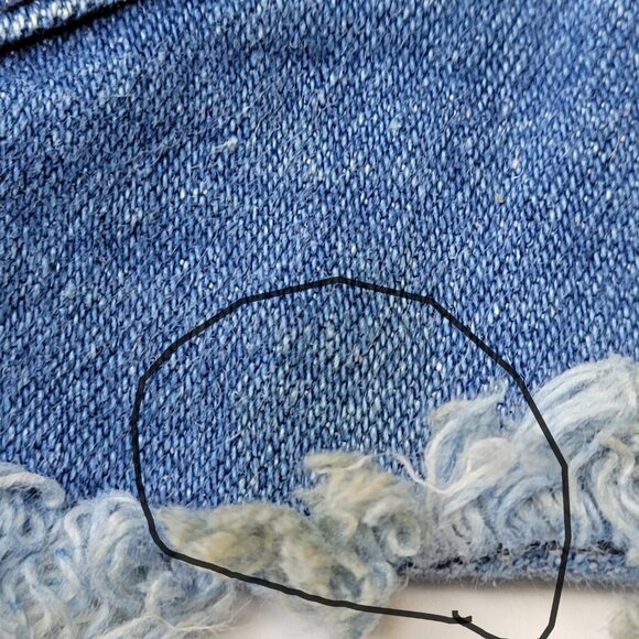 COTTON Stretchy Sexy Denim Shorts Size S or Size M - Picture 14 of 15